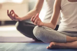 Outdoor Yoga Area at Kanakia Beverly Heights